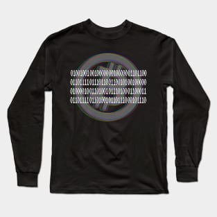 Binary I Love Bitcoin Long Sleeve T-Shirt